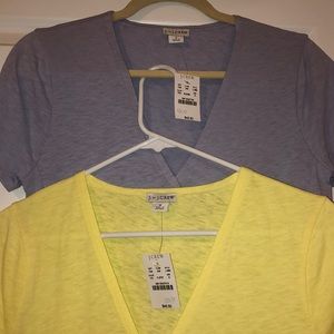 NWT! Two J.Crew tops.